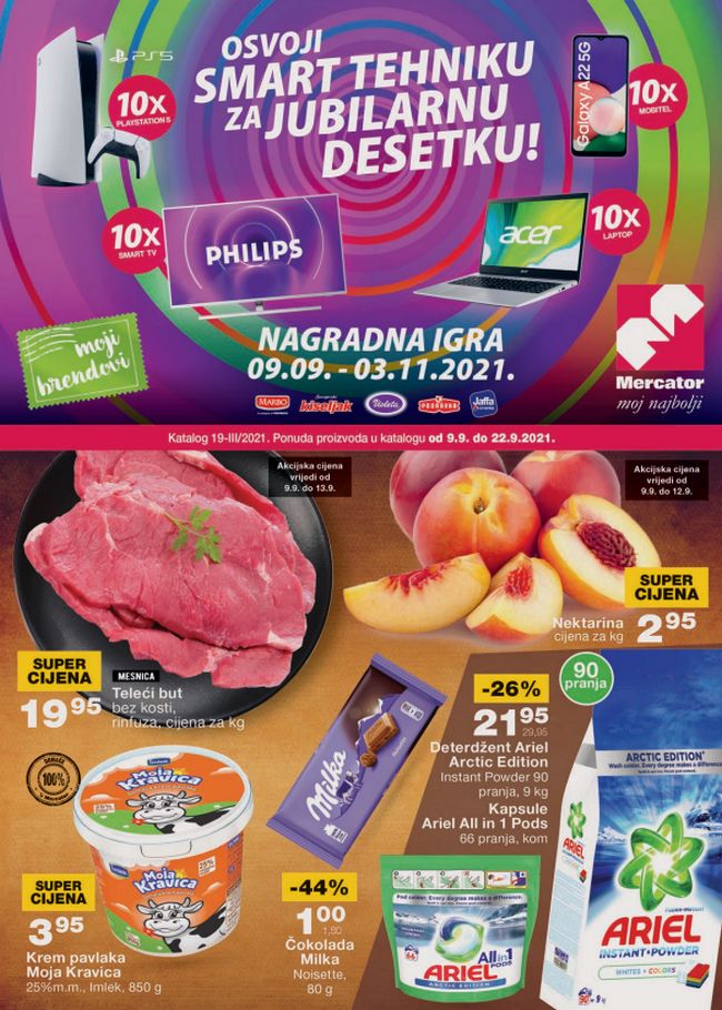Mercator: Akcijski katalog od 09. do 22.09.2021.