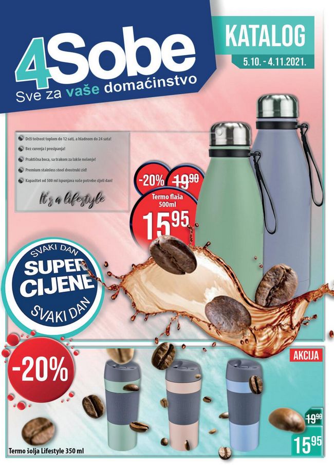 4 Sobe: Akcijski katalog od 05.10. do 04.11.2021.