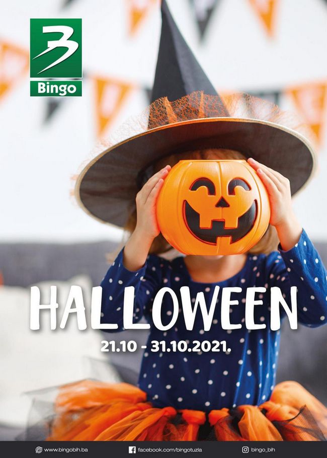 Bingo: Halloween od 21. do 31.10.2021.