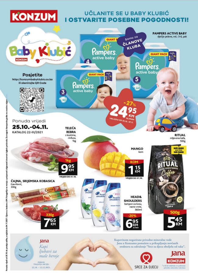 Konzum: Akcijski katalog od 25.10. do 04.11.2021.