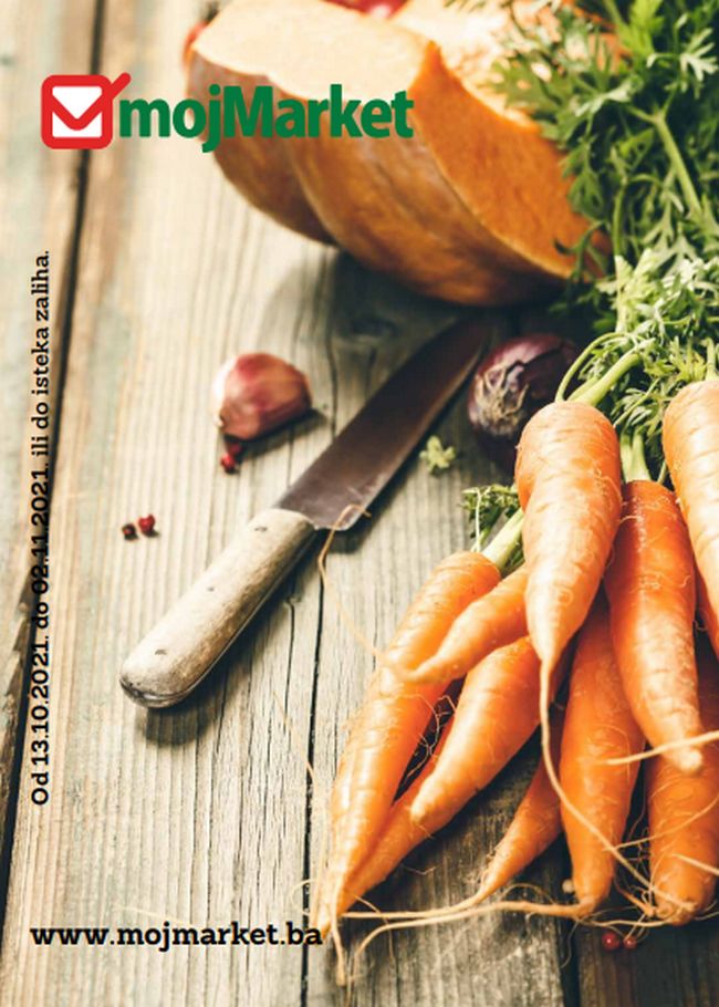 Moj Market: Akcijski katalog od 13.10. do 02.11.2021.