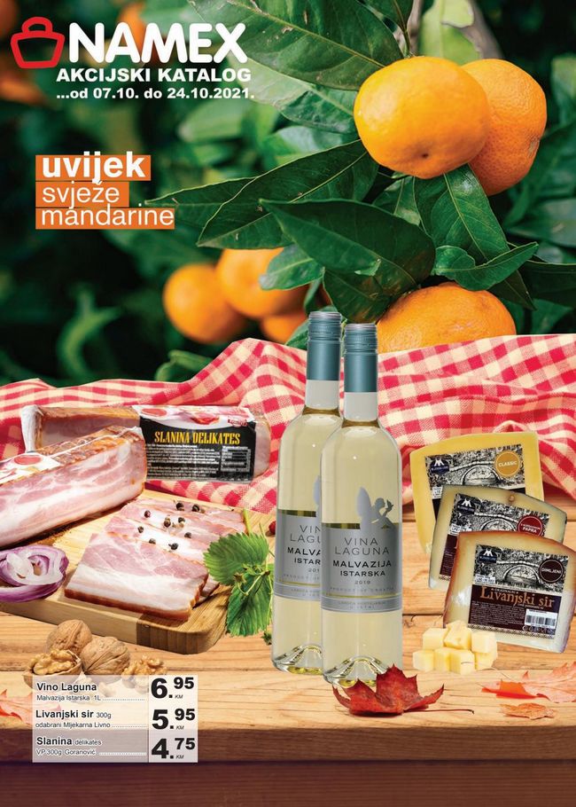 Namex: Akcijski katalog od 07. do 24.10.2021.