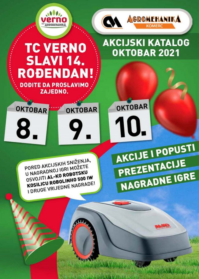 Verno: Akcijski katalog od 01. do 31.10.2021.