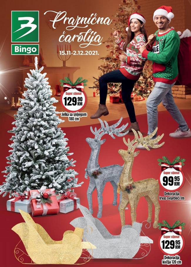 Bingo: Praznična čarolija od 15.11. do 02.12.2021.