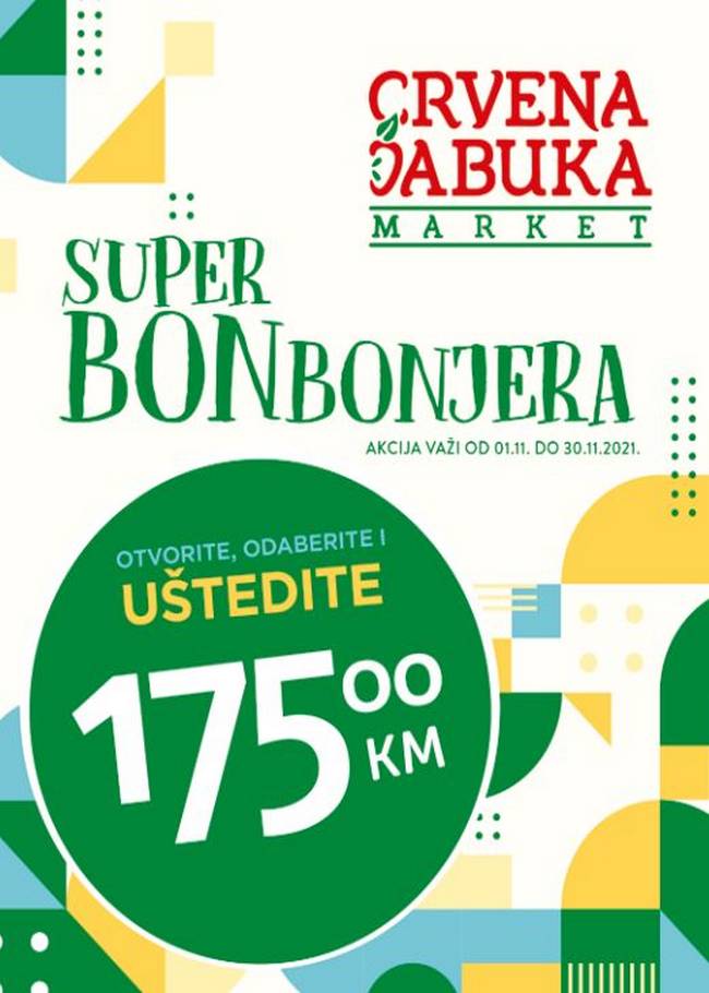 CJ-011121 Crvena jabuka: Super bonbonjera od 01. do 30.11.2021.