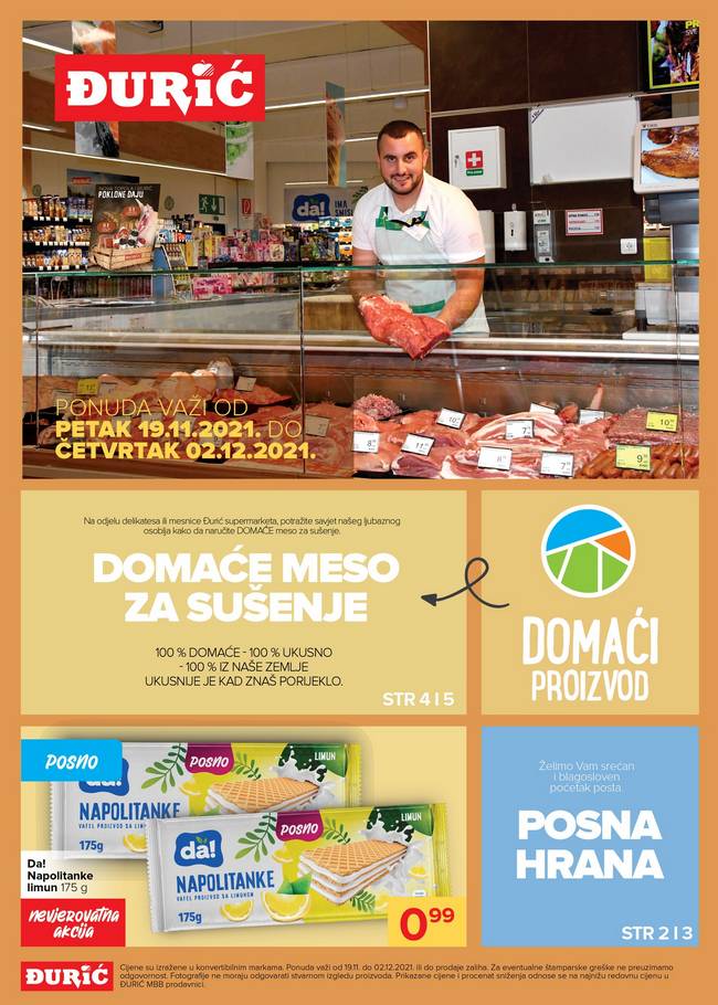 Đurić MBB: Akcijski katalog od 19.11. do 02.12.2021.