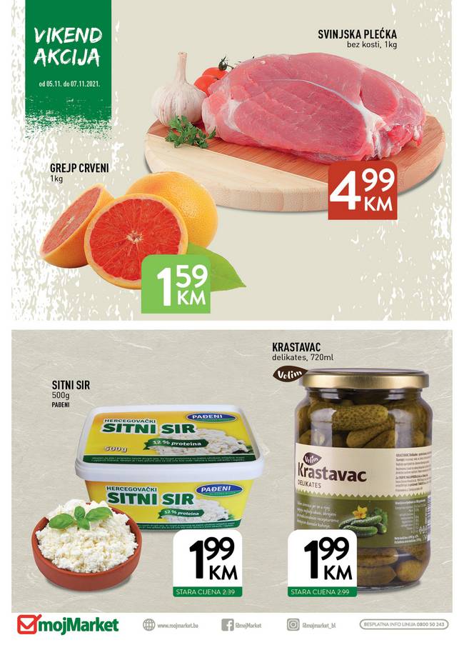 MM-051121 Moj Market: Vikend akcija od 05. do 07.11.2021.
