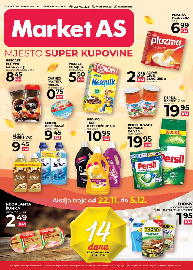 Market AS: Akcijski katalog od 22.11. do 05.12.2021