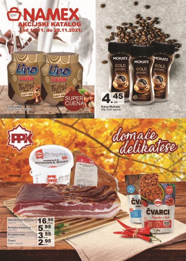Namex: Akcijski katalog od 11. do 28.11.2021.