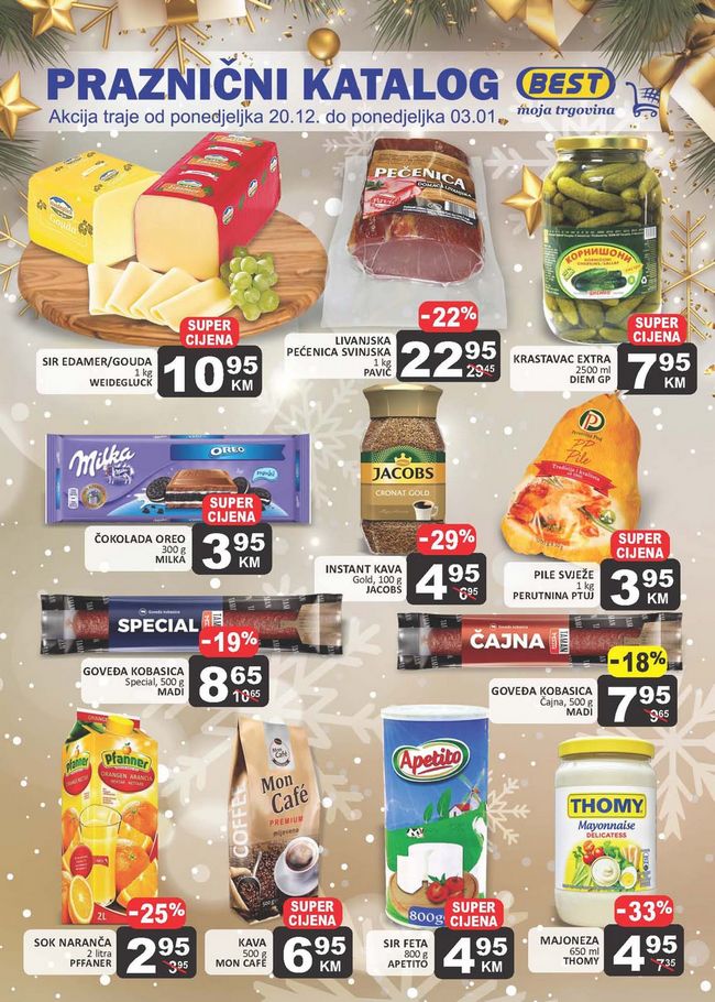 Best: Praznični katalog od 20.12.2021. do 03.01.2022.