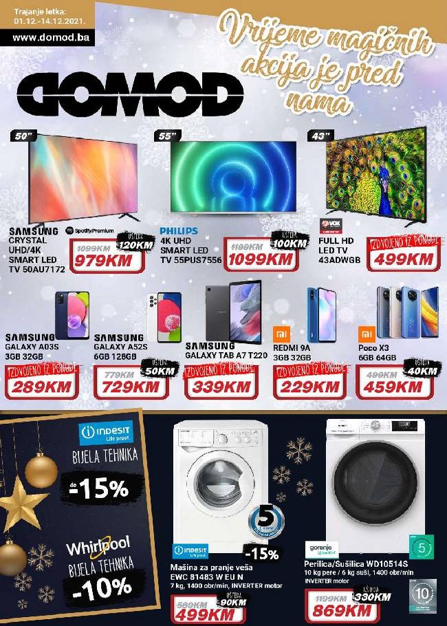 Domod: Akcijski katalog od 01. do 14.12.2021.
