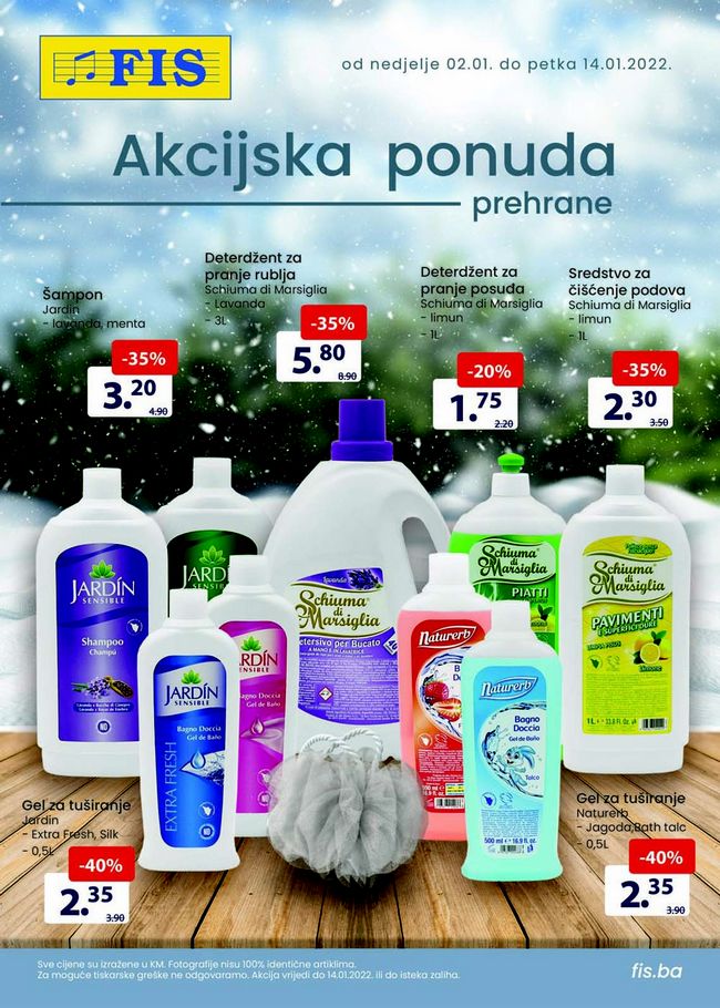FIS akcijska ponuda prehrane od 02. do 14.01 naslovna FIS: Akcijska ponuda prehrane od 02. do 14.01.2022.
