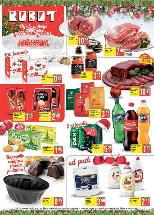 Robot: Akcijski katalog od 16.12.2021. do 02.01.2022.