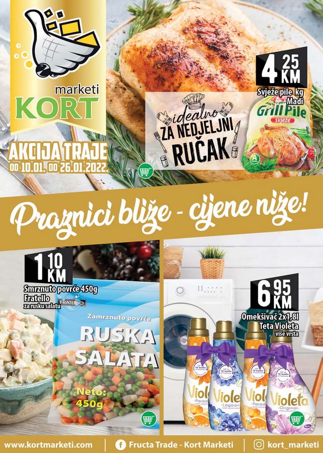 Kort marketi: Akcijski katalog od 10. do 26.01.2022.