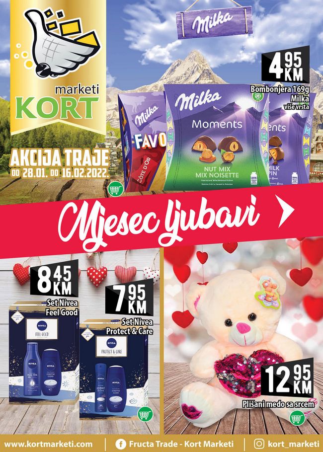 Kort marketi: Akcijski katalog od 28.01. do 16.02.2022.
