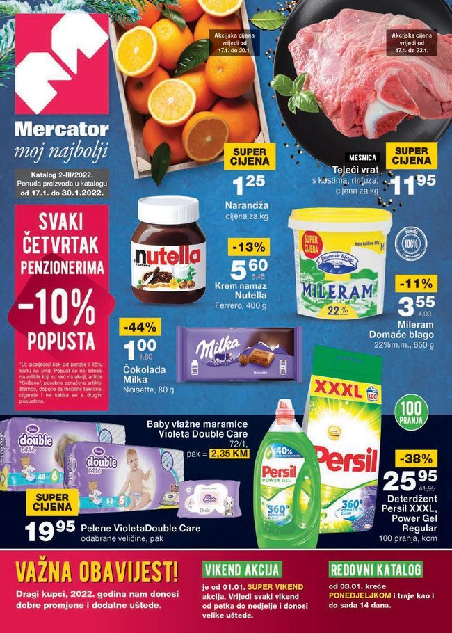 Mercator: Akcijski katalog od 17. do 30.01.2022.