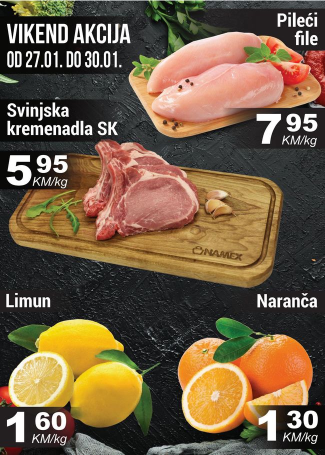 Namex Vikend akcija od 27. do 30.01.2022.-naslovna Namex: Vikend akcija od 27. do 30.01.2022.
