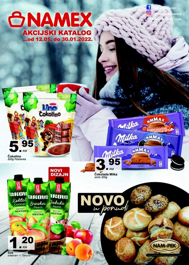 Namex: Akcijski katalog od 12. do 30.01.2022.
