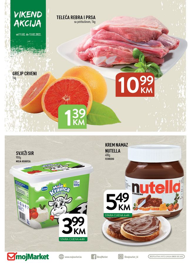 MM vikend akcija od 11. do 13.02.2022. Moj Market: Vikend akcija od 11. do 13.02.2022.