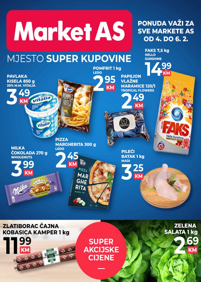 Market AS Vikend akcija od 04. do 06.02.2022. naslovna Market AS: Vikend akcija od 04. do 06.02.2022.