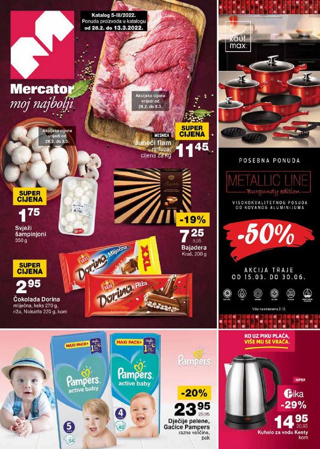 Mercator: Akcijski katalog od 28.02. do 13.03.2022.