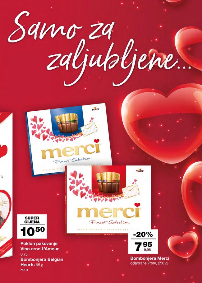 Mercator: Posebna ponuda za Valentinovo od 07. do 14.02.2022.