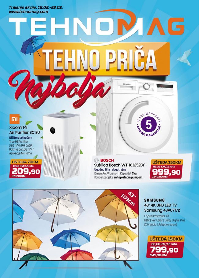 Tehno Mag: Akcijski katalog od 18. do 28.02.2022.