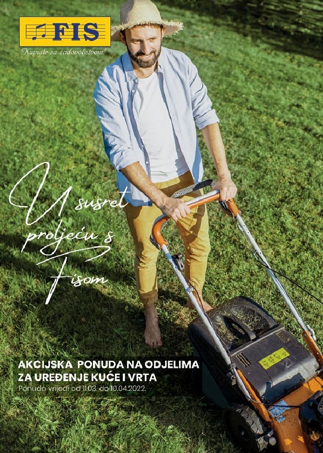 FIS Akcijski katalog u susret proljeću od 11.03. do 10.04.2022 naslovna