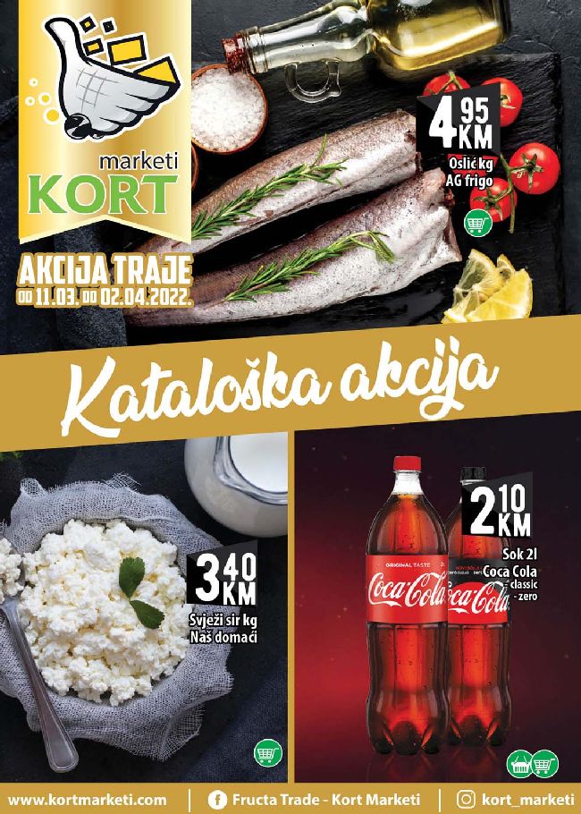 Kort marketi: Akcijski katalog od 11.03. do 02.04.2022.