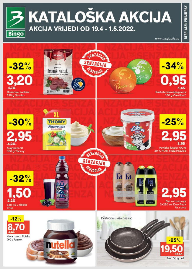 Bingo: Akcijski katalog za RS od 19.04. do 01.05.2022.