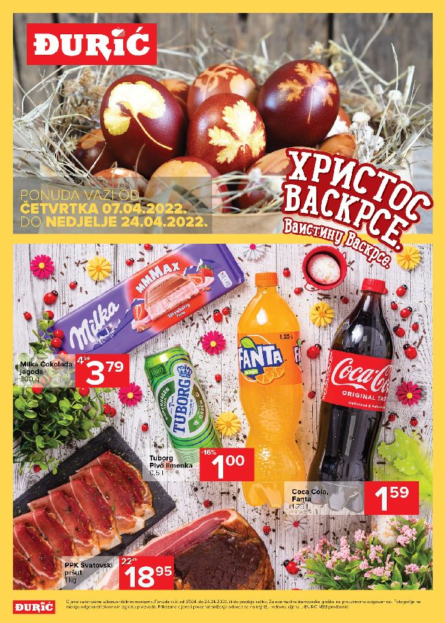 Đuric MBB: Akcijski katalog od 07. do 24.04.2022.