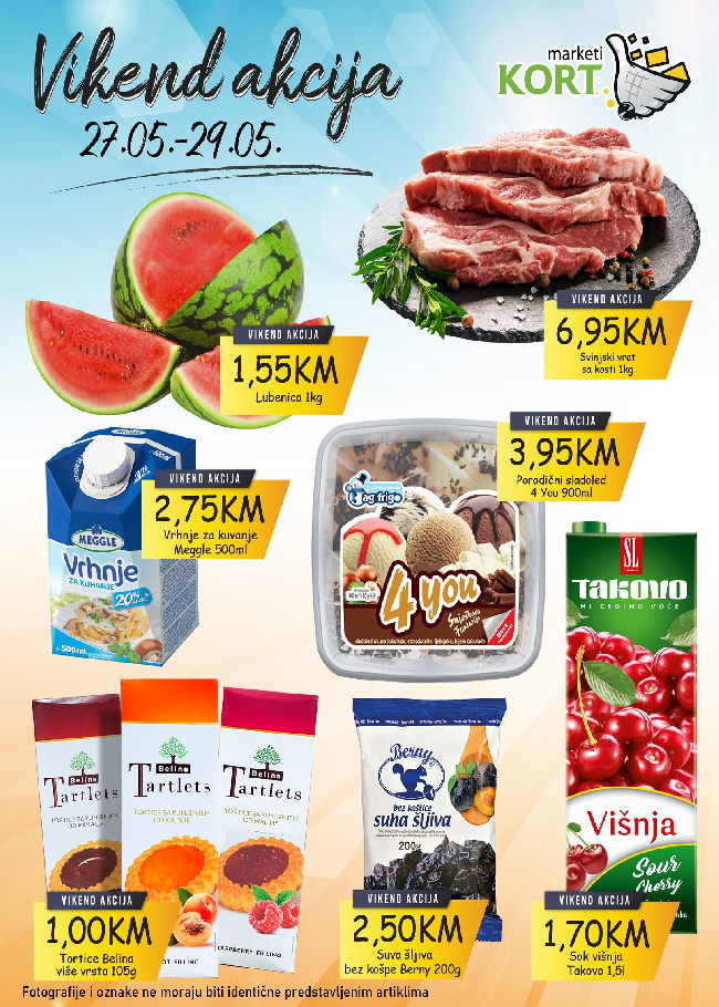 Kort marketi Vikend akcija od 27. do 29,05,2022. naslovna Kort marketi: Vikend akcija od 27. do 29.05.2022.