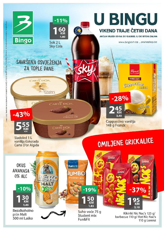 Bingo Vikend akcija za RS od 09. do 12.6.2022.-naslovna Bingo: Vikend akcija za RS od 09. do 12.6.2022.