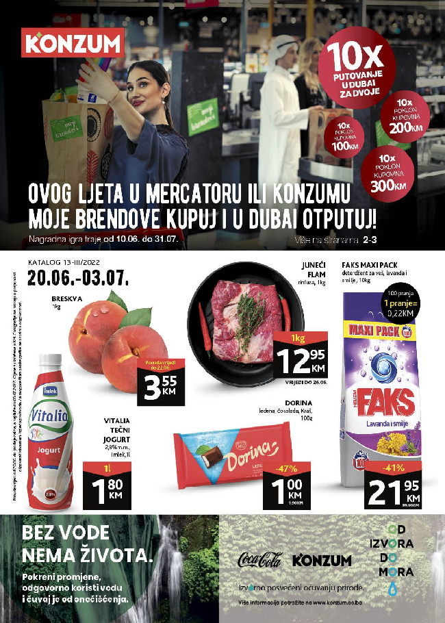 Konzum: Akcijski katalog od 20.06. do 03.07.2022.
