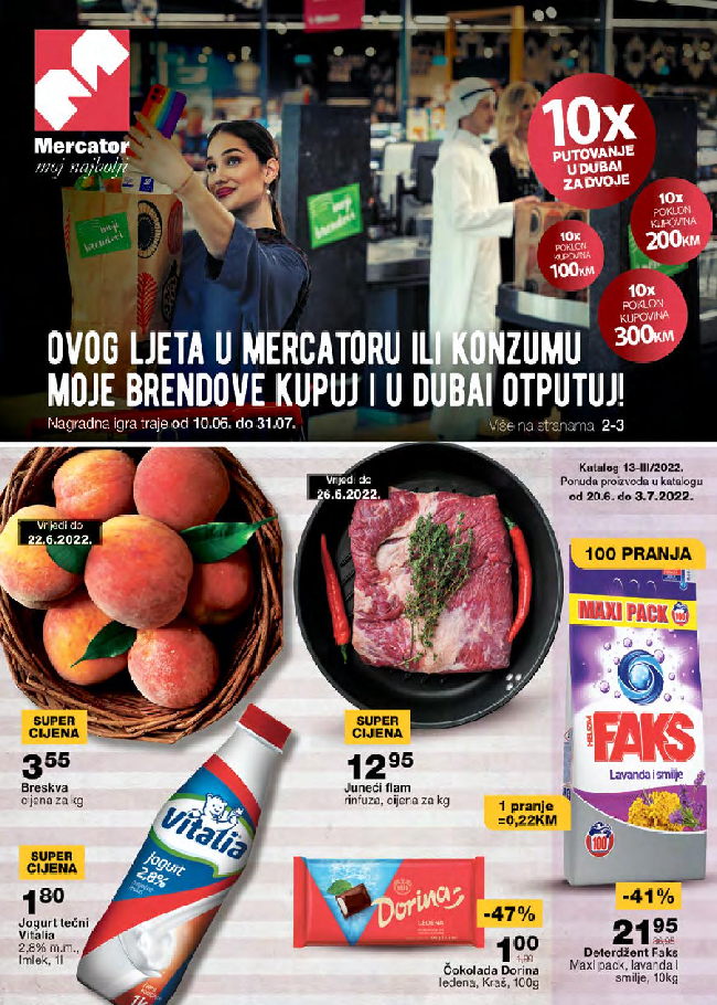 Mercator: Akcijski katalog od 20.06. do 03.07.2022.