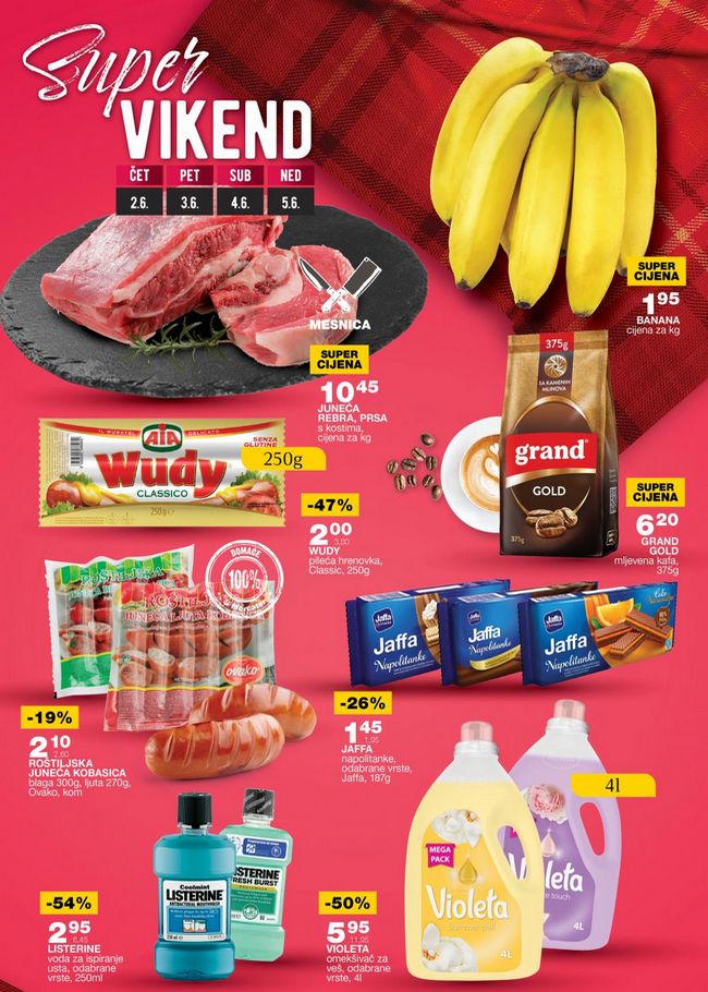 Mercator: Super vikend akcija od 02. do 05.06.2022.