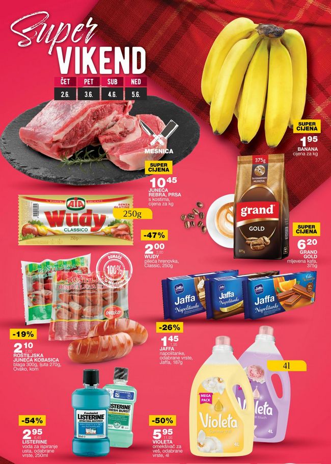 Mercator: Super vikend od 09. do 12.06.2022.