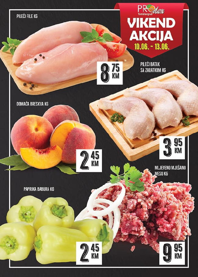 Prodex: Vikend akcija od 10. do 13.06.2022.