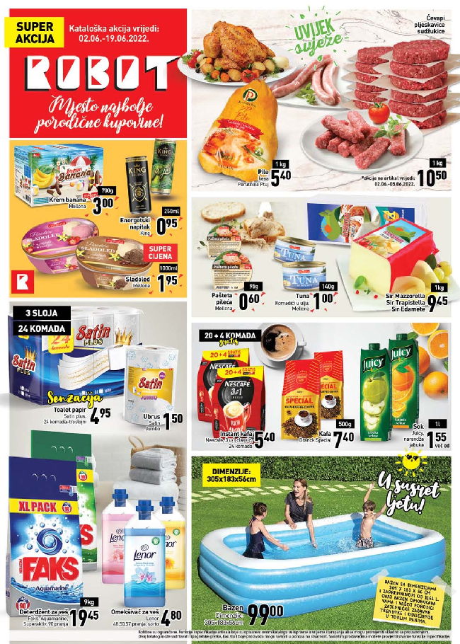 Robot: Akcijski katalog od 02. do 19.06.2022.