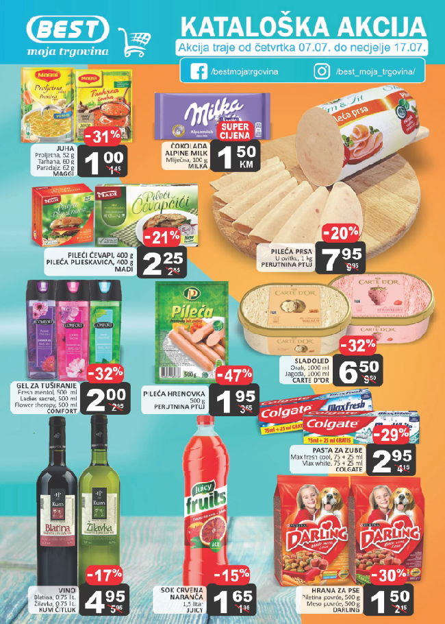Best: Akcijski katalog od 07. do 17.07.2022.