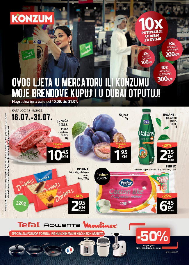 Konzum Akcijski katalog od 18. do 31.07.2022.-001 Konzum: Akcijski katalog od 18. do 31.07.2022.