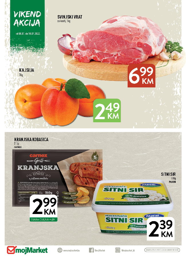 Moj Market Vikend akcija od 08. do 10.07.2022-001 Moj Market: Vikend akcija od 08. do 10.07.2022.