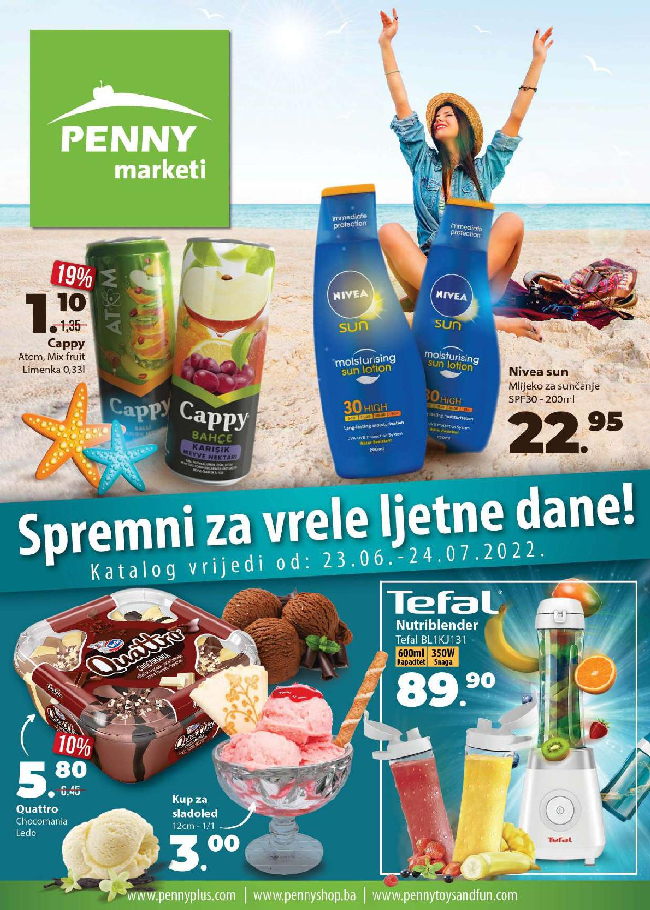 Penny marketi: Akcijski katalog od 26.06. do 24.07.2022.