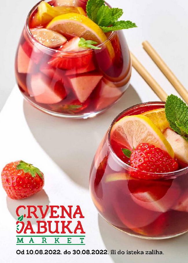 Crvena jabuka: Akcijski katalog od 10. do 30.08.2022..