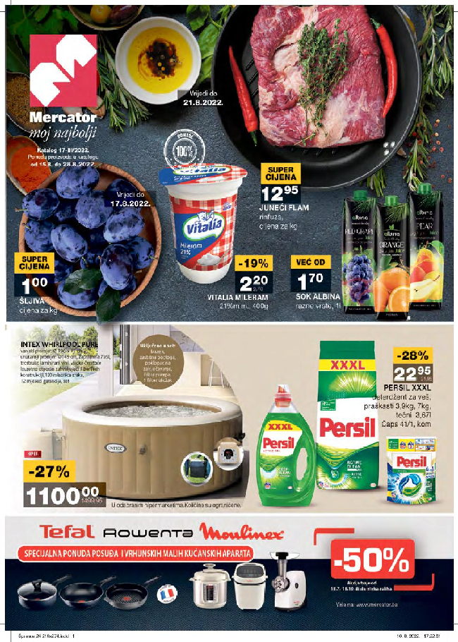 Mercator: Akcijski katalog od 16. do 28.8.2022.
