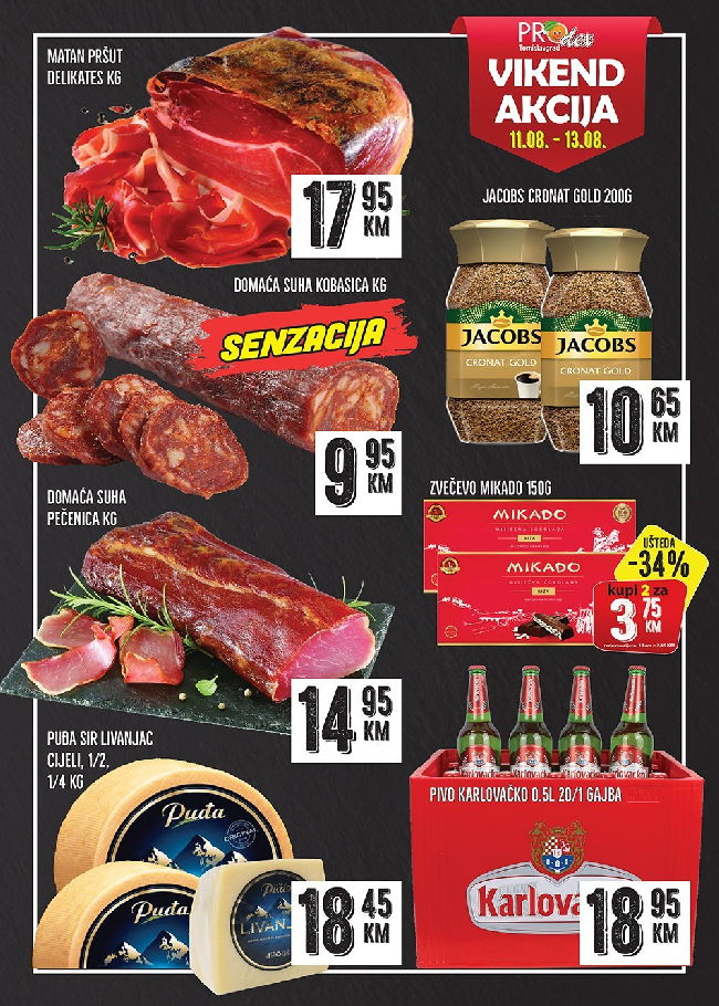 Prodex Vikend akcija d 11 do 13.08.2022. 001 Prodex: Vikend akcija od 11. do 13.08.2022.