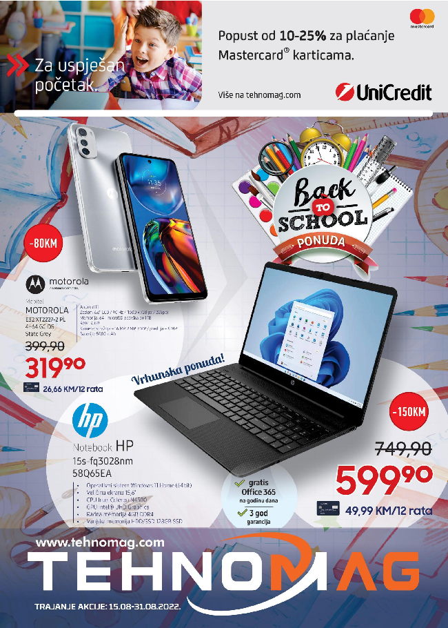 Tehno mag Akcijski katalog od 15. do 31.08.2022-001 Tehno Mag: Akcijski katalog od 15. do 31.08.2022.