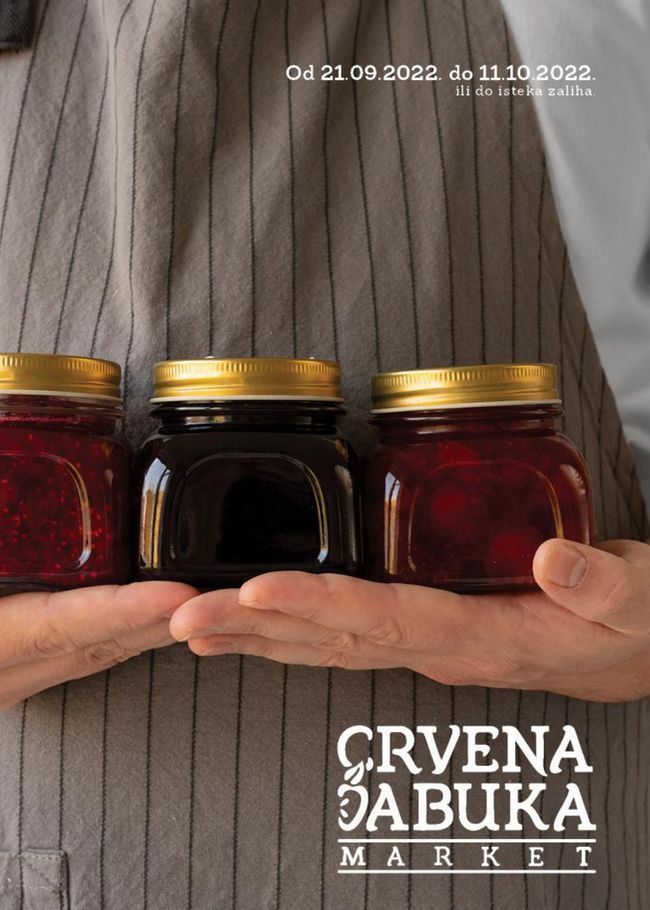 Crvena jabuka: Akcijski katalog od 21.09. do 11.10.2022.
