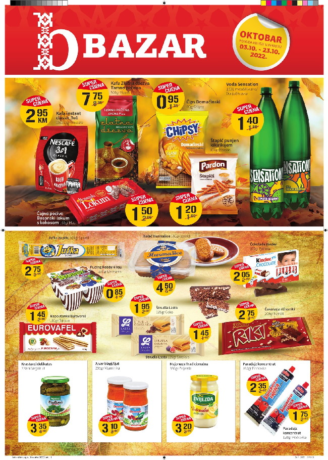 Bazar: Akcijski katalog od 03. do 23.10.2022.