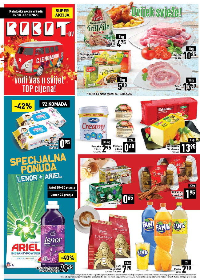 Robot: Akcijski katalog od 07. do 16.10.2022.